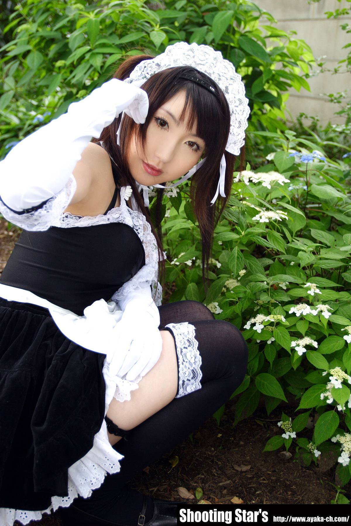 [Cosplay]  Sexy Maid with big boobs
